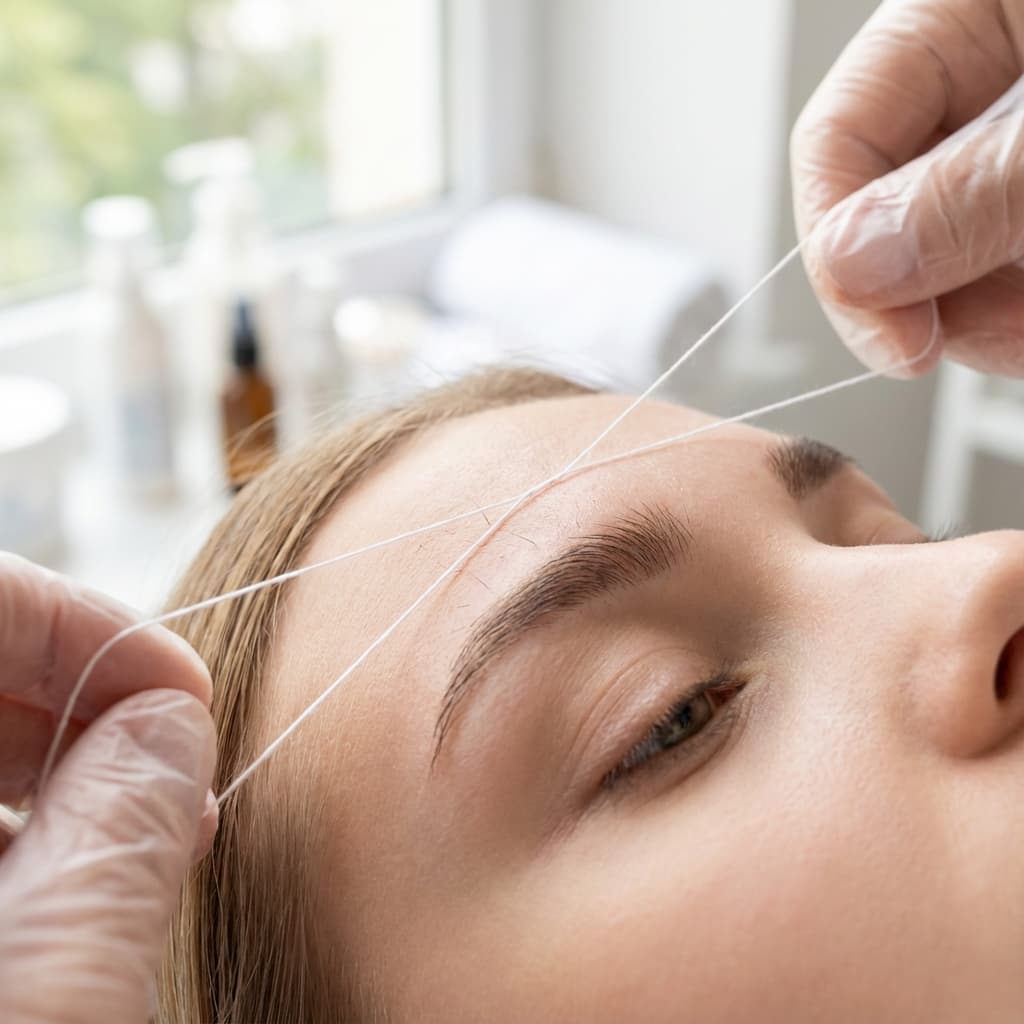 Eyebrow Threading treatment at Brows by Nisha Fort Mill SC